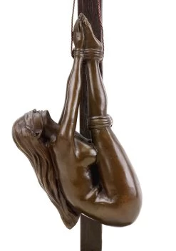 Bondage Girl Sophia At The Stake - Erotic Figurine - Patoue - Female Nude -Salvador Dali Shop 929 559300c7850cba