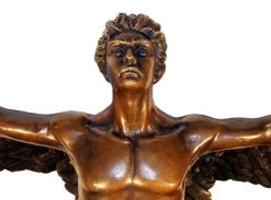 Large Ikarus Sculpture - Erotic Gay Bronze - A.A. Weinman -Salvador Dali Shop 95 6