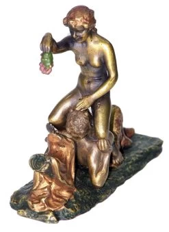 Erotic Vienna Bronze Faun/Satyr 2-parts From Bergmann -Salvador Dali Shop 9 359300a1082845
