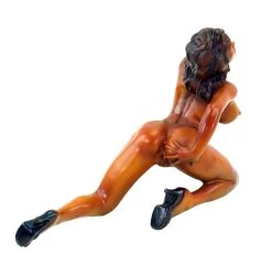 Erotic Girl Donna - Signed J. Patoue - Sexy Bronze Figurine - Statue -Salvador Dali Shop DSC00035