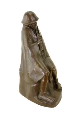 Modern Bronze - The Flute Player (1936) - Signed Ernst Barlach -Salvador Dali Shop DSC00428
