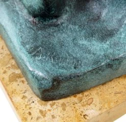 Modern Art Male Bronze - Adam - Signed Auguste Rodin -Salvador Dali Shop DSC00440