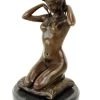 Art Nouveau Nude Bronze - New Necklace - Signed Paul Ponsard