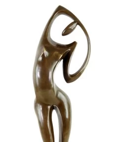 Modern Art Bronze Nude Signed Milo On Marble-base -Salvador Dali Shop DSC02194