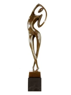 Modern Art Bronze Nude Signed Milo On Marble-base -Salvador Dali Shop DSC02198