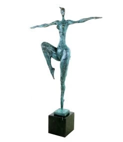 Modern Art Nude Bronze On Marbelbase - Abstract Statue Signed Milo -Salvador Dali Shop DSC02207