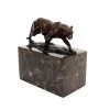 Walking Panther (1904) - Signed Bugatti - Bronze Animal Figurine