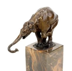 Begging Elephant (1908) - Signed Bugatti - Bronze - Animal Figurine -Salvador Dali Shop DSC027125a396fc4d31a2