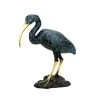Bronze Bird Figurine - Sacred Ibis - Signed Martin Klein