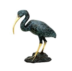 Bronze Bird Figurine - Sacred Ibis - Signed Martin Klein -Salvador Dali Shop DSC02732