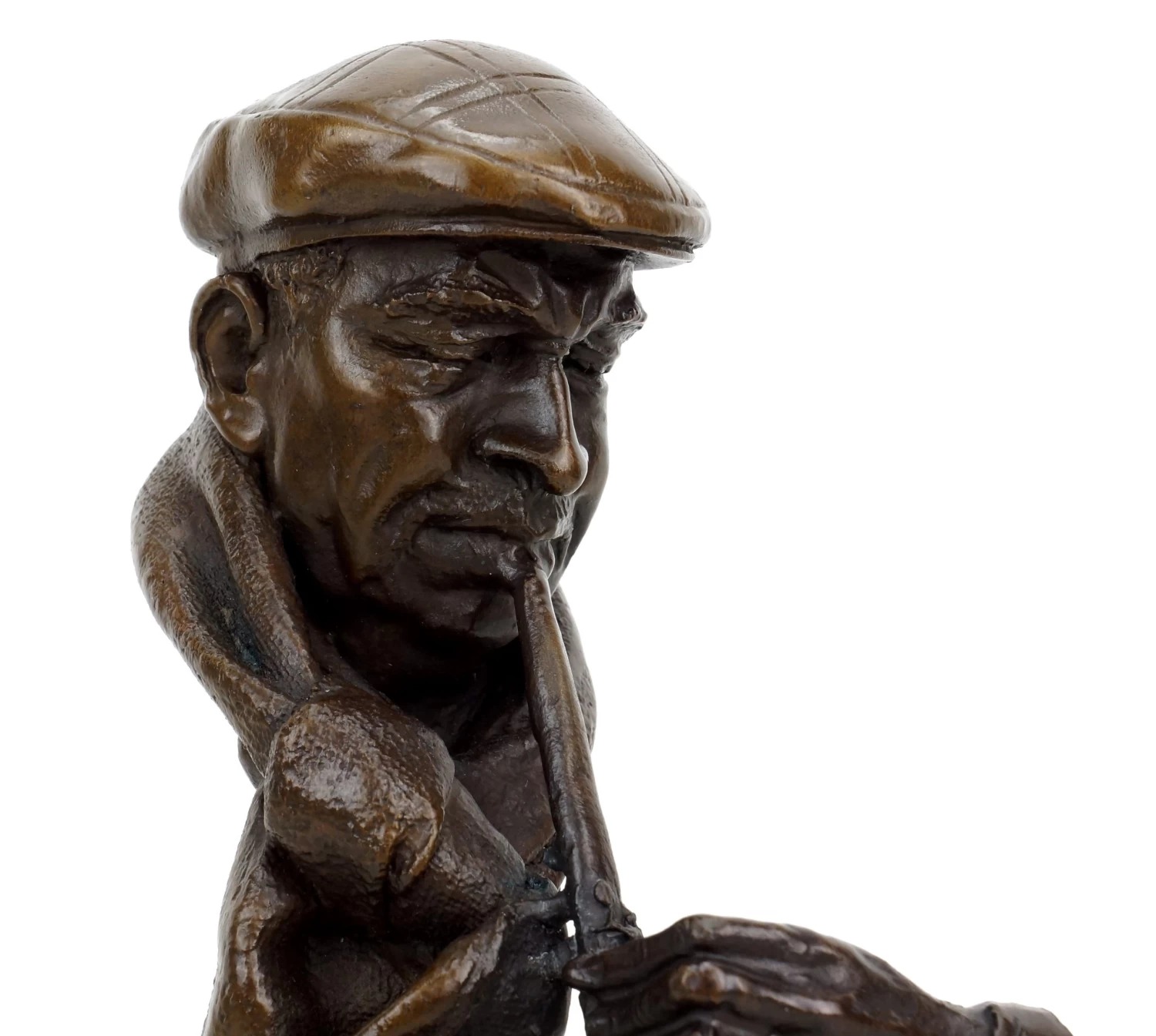 Clarinet Player - Contemporary Bronze Sculpture - Signed Martin Klein 2 Clarinet Player - Contemporary Bronze Sculpture - Signed Martin Klein - Image 2