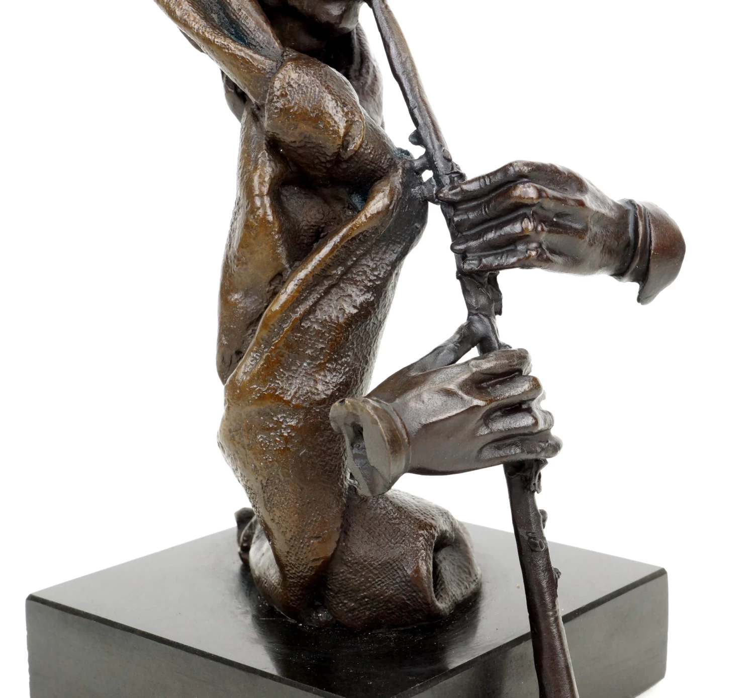 Clarinet Player - Contemporary Bronze Sculpture - Signed Martin Klein 4 Clarinet Player - Contemporary Bronze Sculpture - Signed Martin Klein - Image 4