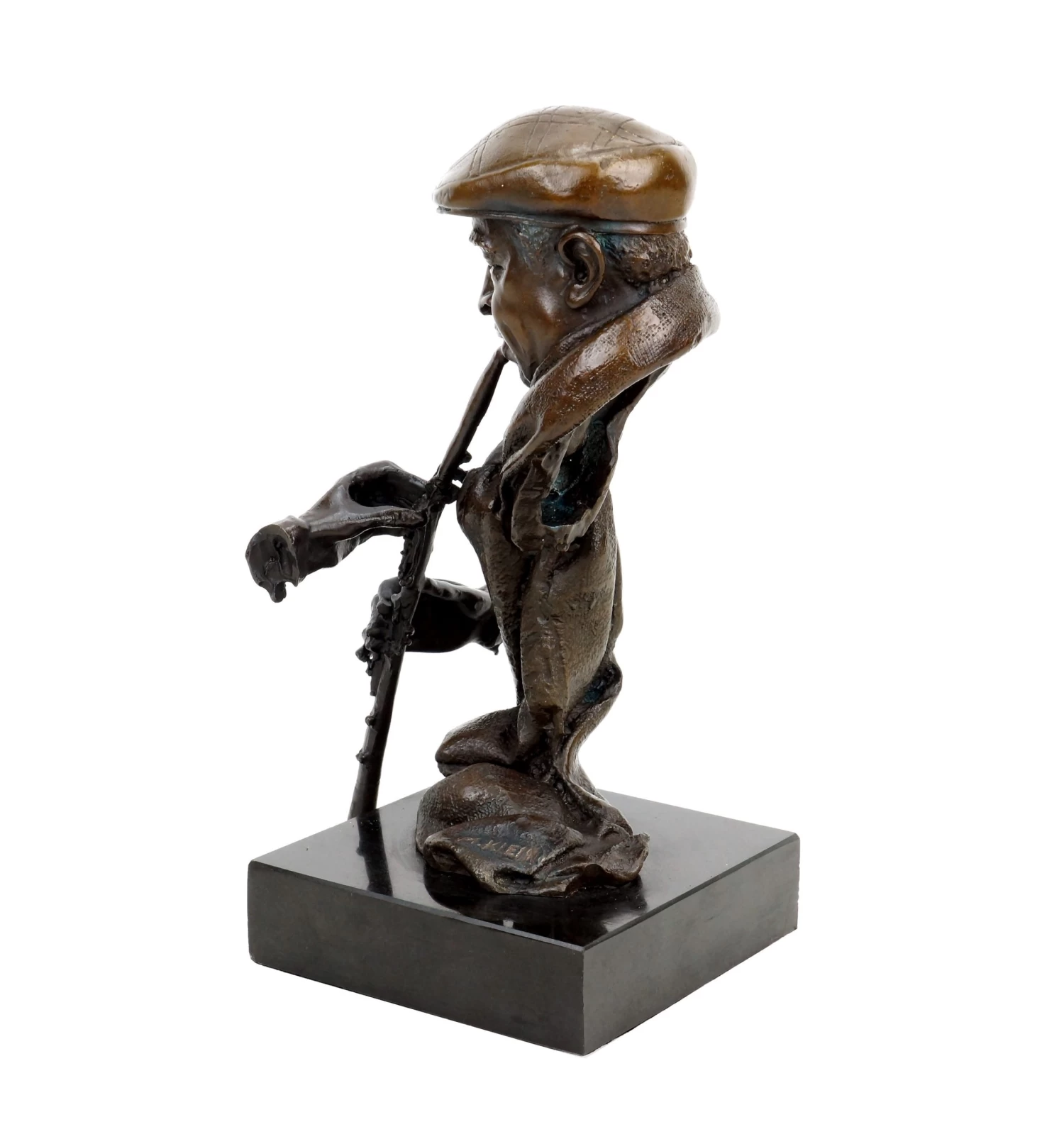 Clarinet Player - Contemporary Bronze Sculpture - Signed Martin Klein 6 Clarinet Player - Contemporary Bronze Sculpture - Signed Martin Klein - Image 6