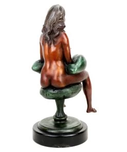 Erotic Girl Betty - Signed J. Patoue - Erotic Bronze Sculpture -Salvador Dali Shop DSC02775