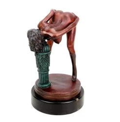 Erotic Girl Lola In High Heels - Signed J. Patoue - Erotic Figurine -Salvador Dali Shop DSC02796