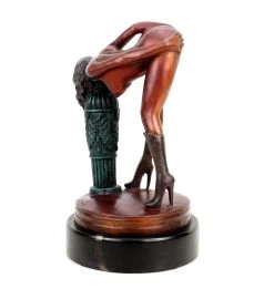 Erotic Girl Lola In High Heels - Signed J. Patoue - Erotic Figurine -Salvador Dali Shop DSC02797