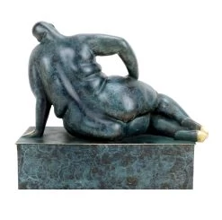 Reclining Bulky Erotic Nude - Lady Rosanna - Martin Klein - Limited -Salvador Dali Shop DSC02840