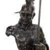 Limited Indian Sculpture - Iroquois - Indian Bronze Warrior