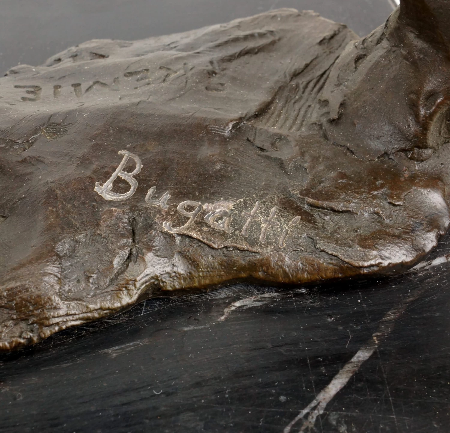 Limited Bronze Animal Figurines - Walking Lion - Signed Bugatti 6 Limited Bronze Animal Figurines - Walking Lion - Signed Bugatti - Image 6