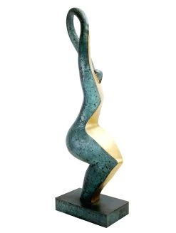 Limited Bronze Sculpture - Sunlover - Martin Klein - Abstract Figurine 10 Limited Bronze Sculpture - Sunlover - Martin Klein - Abstract Figurine -Salvador Dali Shop DSC03100