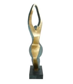 Limited Bronze Sculpture - Sunlover - Martin Klein - Abstract Figurine 11 Limited Bronze Sculpture - Sunlover - Martin Klein - Abstract Figurine -Salvador Dali Shop DSC03105