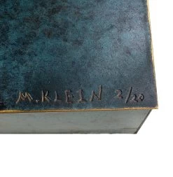 Limited Bronze Sculpture - Sunlover - Martin Klein - Abstract Figurine 13 Limited Bronze Sculpture - Sunlover - Martin Klein - Abstract Figurine -Salvador Dali Shop DSC03110