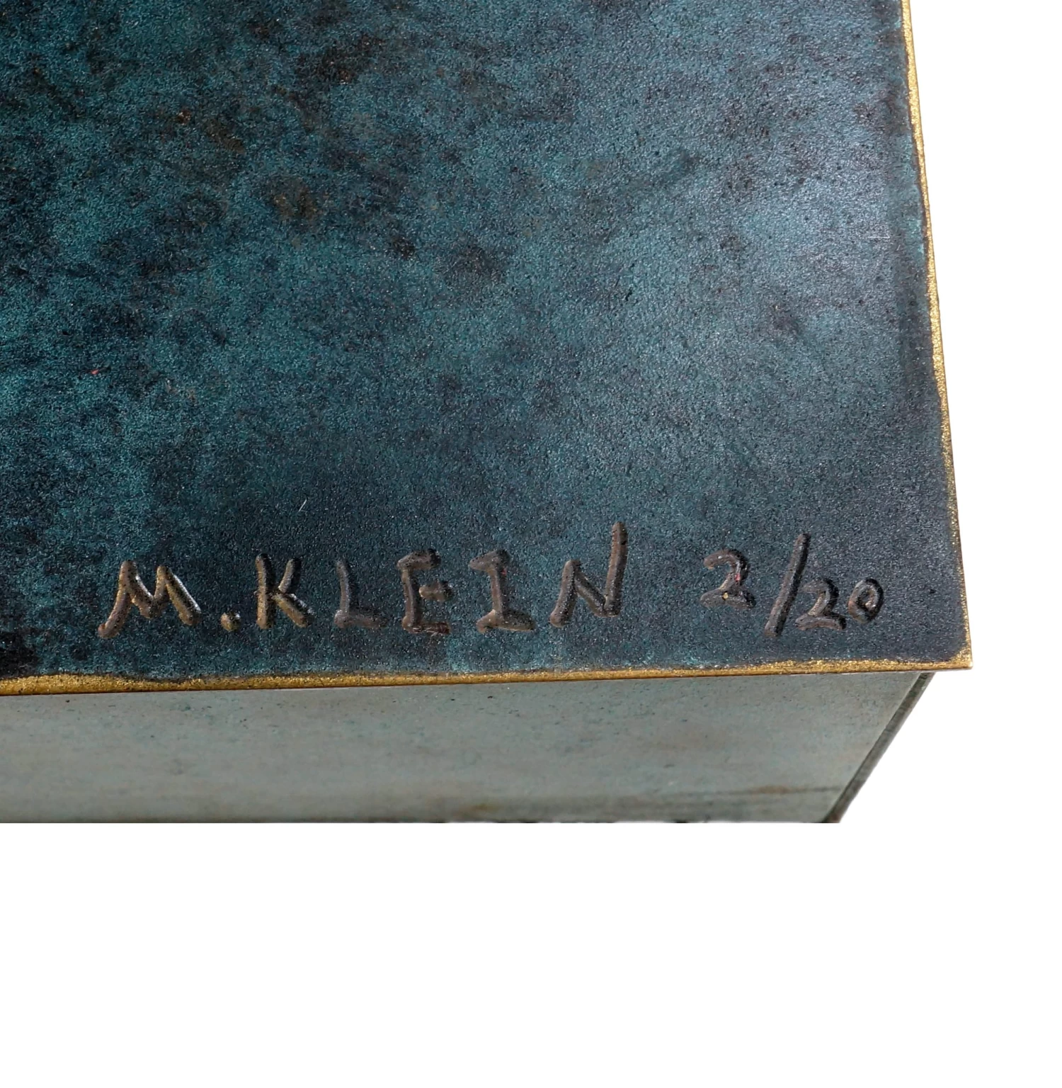 Limited Bronze Sculpture - Sunlover - Martin Klein - Abstract Figurine 7 Limited Bronze Sculpture - Sunlover - Martin Klein - Abstract Figurine - Image 7