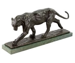 Animal Sculpture - Walking Panther (1904) - Bugatti - Bronze Figurine -Salvador Dali Shop DSC03530