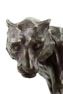 Animal Sculpture - Walking Panther (1904) - Bugatti - Bronze Figurine -Salvador Dali Shop DSC03531
