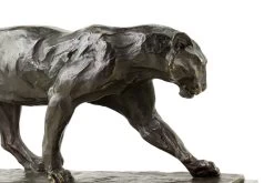 Animal Sculpture - Walking Panther (1904) - Bugatti - Bronze Figurine -Salvador Dali Shop DSC03540