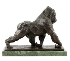 Limited Bronze Sculpture - Gorilla - Signed Bugatti - Animal Figurine 16 Limited Bronze Sculpture - Gorilla - Signed Bugatti - Animal Figurine -Salvador Dali Shop DSC03548