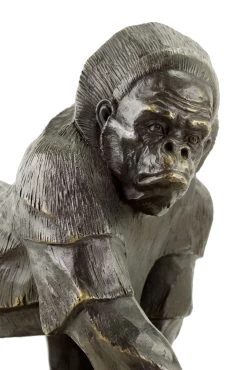 Limited Bronze Sculpture - Gorilla - Signed Bugatti - Animal Figurine 18 Limited Bronze Sculpture - Gorilla - Signed Bugatti - Animal Figurine -Salvador Dali Shop DSC03552