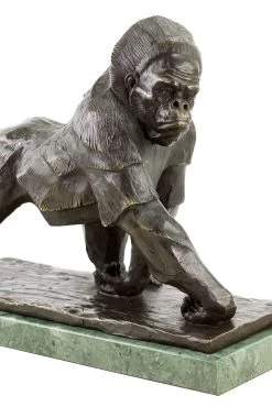Limited Bronze Sculpture - Gorilla - Signed Bugatti - Animal Figurine 14 Limited Bronze Sculpture - Gorilla - Signed Bugatti - Animal Figurine -Salvador Dali Shop DSC03567