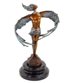 Contemporary Bronze Statue - Icarus´20 - Signed Martin Klein 17 Contemporary Bronze Statue - Icarus´20 - Signed Martin Klein -Salvador Dali Shop DSC04771