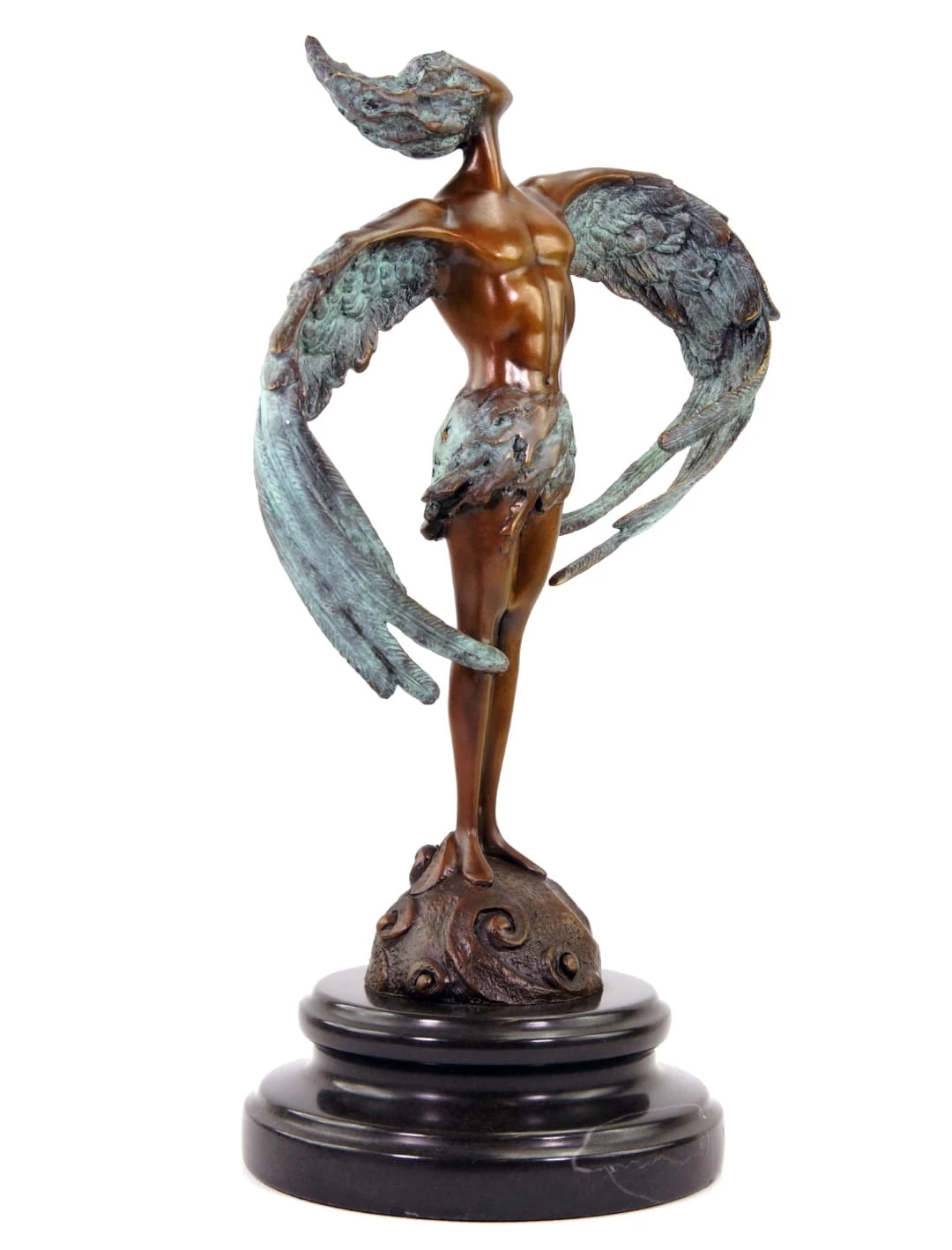 Contemporary Bronze Statue - Icarus´20 - Signed Martin Klein 13 Contemporary Bronze Statue - Icarus´20 - Signed Martin Klein - Image 13