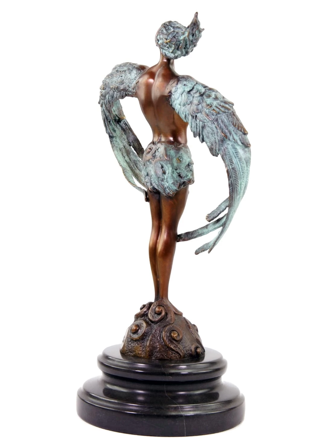 Contemporary Bronze Statue - Icarus´20 - Signed Martin Klein 3 Contemporary Bronze Statue - Icarus´20 - Signed Martin Klein - Image 3