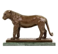 Nubian Lioness - Signed Rembrandt Bugatti - Limited Animal Bronze 10 Nubian Lioness - Signed Rembrandt Bugatti - Limited Animal Bronze -Salvador Dali Shop DSC04813