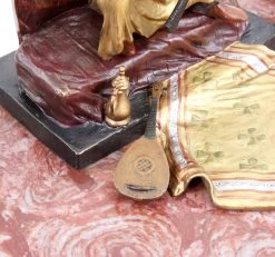 Viennese Bronze Arab Figurine - Carpet Bronze - Bergmann Stamp -Salvador Dali Shop DSC04819