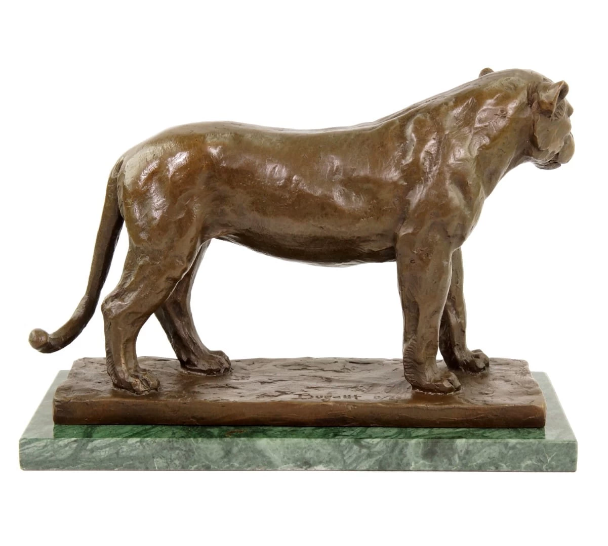 Nubian Lioness - Signed Rembrandt Bugatti - Limited Animal Bronze 5 Nubian Lioness - Signed Rembrandt Bugatti - Limited Animal Bronze - Image 5
