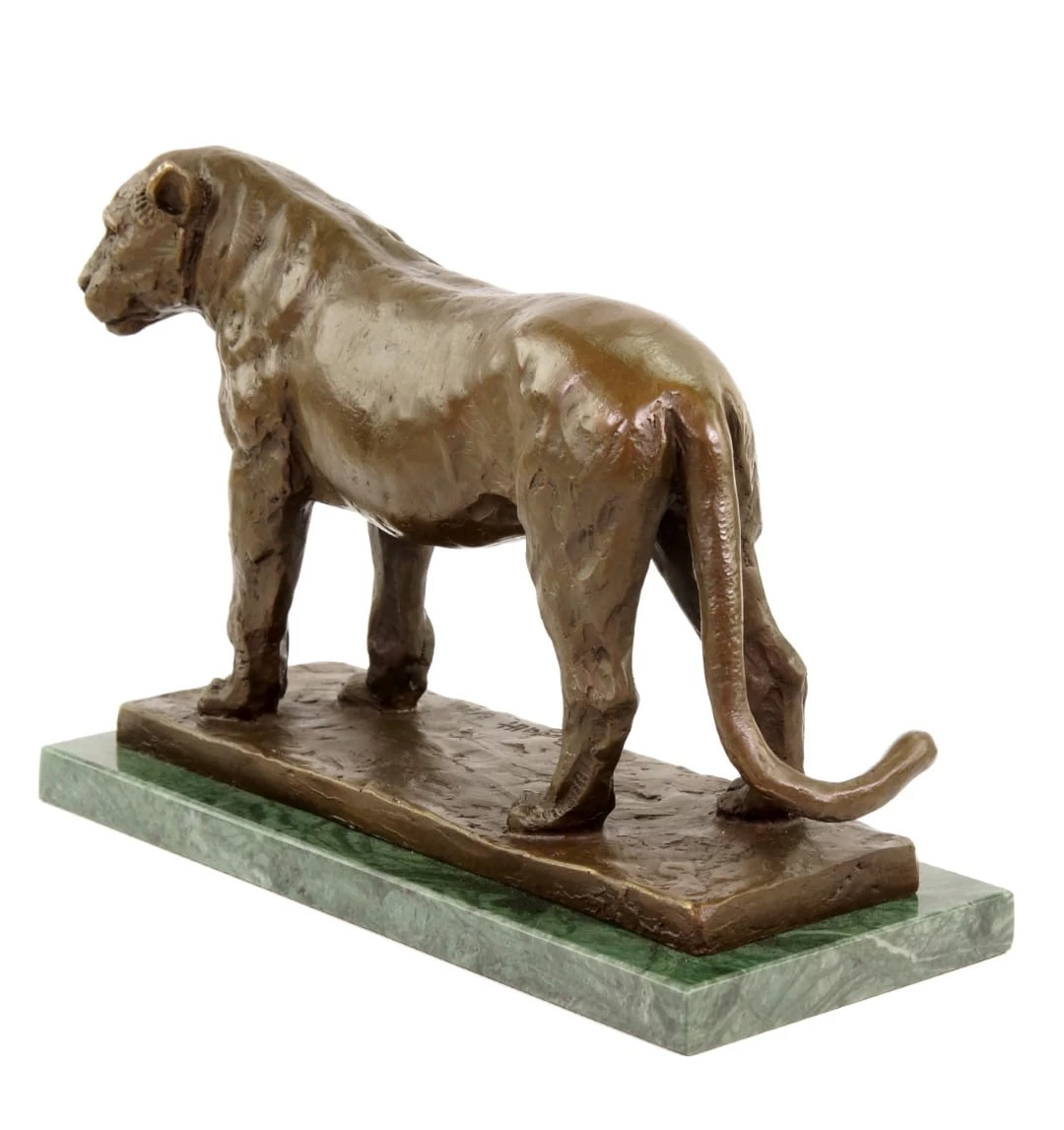 Nubian Lioness - Signed Rembrandt Bugatti - Limited Animal Bronze 7 Nubian Lioness - Signed Rembrandt Bugatti - Limited Animal Bronze - Image 7