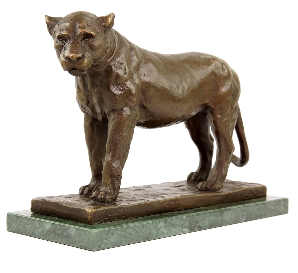 Nubian Lioness - Signed Rembrandt Bugatti - Limited Animal Bronze 2 Nubian Lioness - Signed Rembrandt Bugatti - Limited Animal Bronze - Image 2