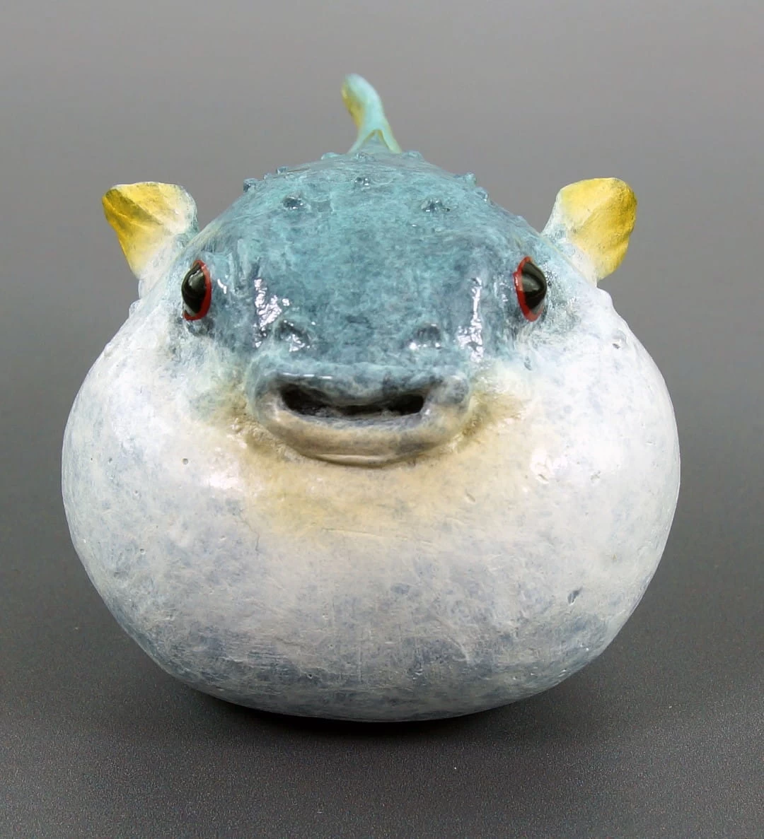 Puffer Fish - Bronze Miniature By Martin Klein - Animal Figurine 3 Puffer Fish - Bronze Miniature By Martin Klein - Animal Figurine - Image 3