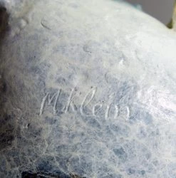 Puffer Fish - Bronze Miniature By Martin Klein - Animal Figurine