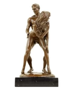 Erotic Bronze - Standing Lovers - Sex Figurine - Signed M. Nick -Salvador Dali Shop DSC04854