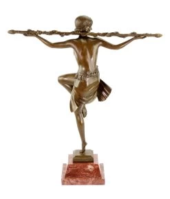 Art Deco Statue - Bacchanalian Dancer - Pierre Le Faguays 18 Art Deco Statue - Bacchanalian Dancer - Pierre Le Faguays -Salvador Dali Shop DSC048640XQau8fazymWt