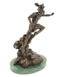 Hermes - God Statue - Signed Giambologna - Mythological Sculpture -Salvador Dali Shop DSC04870