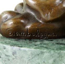 Hermes - God Statue - Signed Giambologna - Mythological Sculpture -Salvador Dali Shop DSC04875