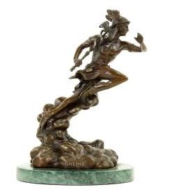 Hermes - God Statue - Signed Giambologna - Mythological Sculpture -Salvador Dali Shop DSC04879