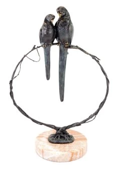 Limited Animal Sculpture - Pa(i)rrot - Signed Milo – Bronze Statue -Salvador Dali Shop DSC04883