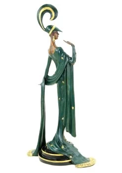Art Deco Revue Dancer - Signed F. Preiss - Bronze Statue -Salvador Dali Shop DSC04896